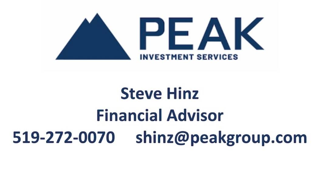 Steve Hinz - Peak Investment Services